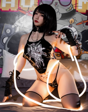 [网红COSER写真] 二佐Nisa – 乖张肚兜 套图