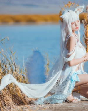 [网红COSER写真] 桜桃喵 – 明日方舟白金 套图