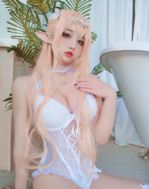 [网红COSER写真] 动漫博主九曲Jean – 精灵的栖息地 套图