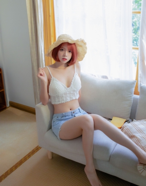 [COS福利] 疯猫ss – 草帽女孩